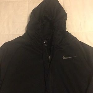 Nike dry fit zip up hoodie